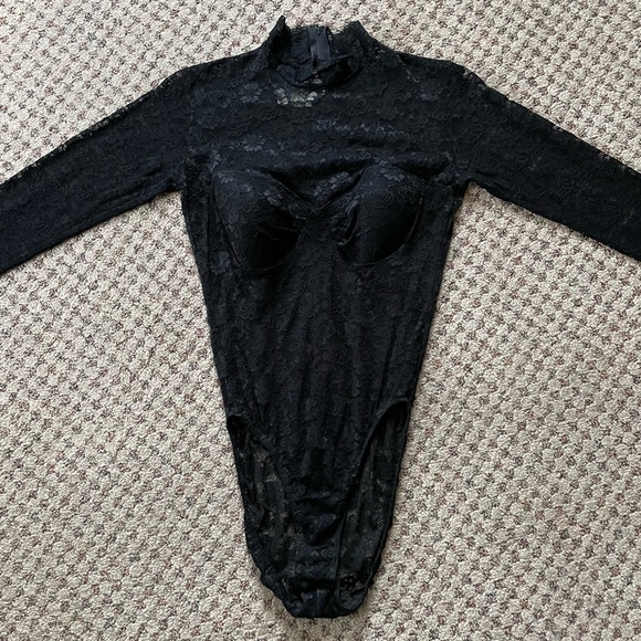 vintage 80s/90s victoria’s secret lace bodysuit - Picture 1 of 4